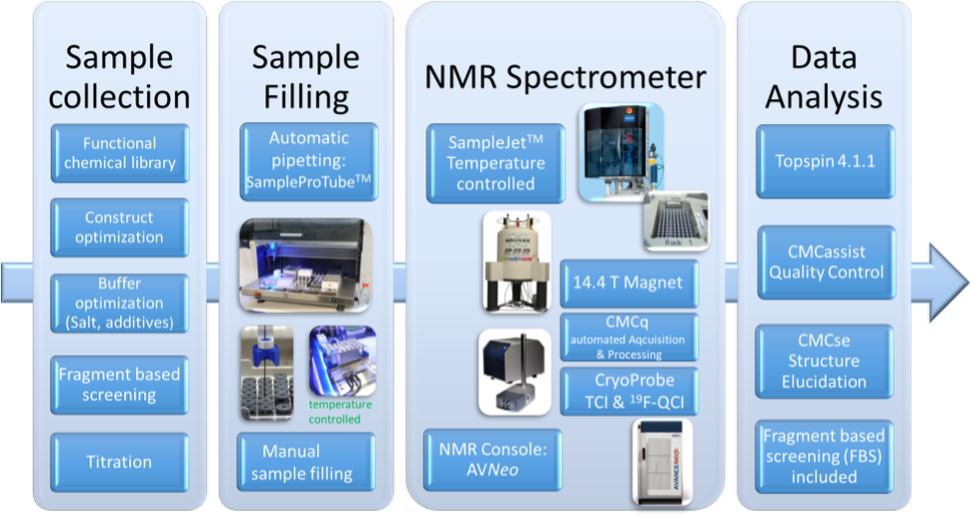NMR-based fragment screening, Frankfurt, Germany